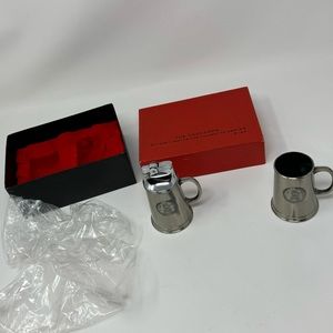 Bentley stein table empty lighter and cig server p-40 vintage. Made in Japan